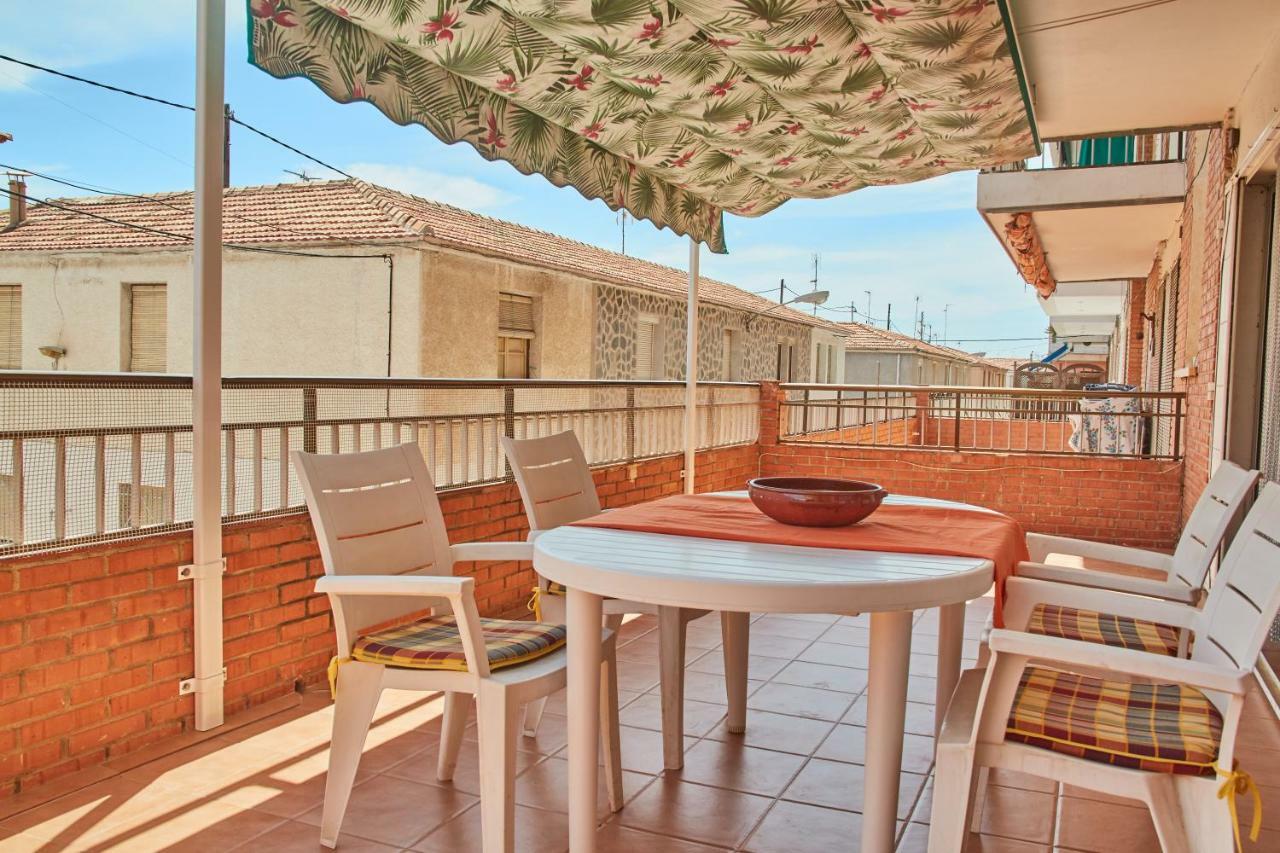 Große Sonnenterrasse, 200 Meter zum Strand... Santa Pola Exterior foto